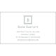 Bordered Initial Contact Cards - Raised Ink Image 2 of 2
